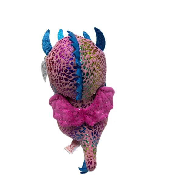 Ty Beanie Boos FLINT the Dragon (6 Inch) Animal Plush NWT - Picture 2 of 5